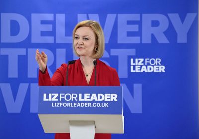 UK leadership contender Truss pledges "upward trajectory" for economy by 2024