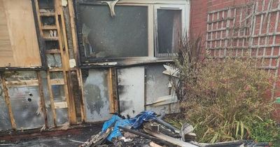 Mum-of-eight in complete despair after 'forever home' destroyed by blaze before family move in