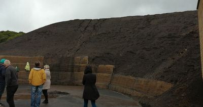 Huge mound of earth outside school declared 'safe' despite concern from parents