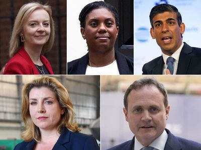 Tory leadership - live: Mordaunt gains ground on Sunak as Braverman ousted in second round