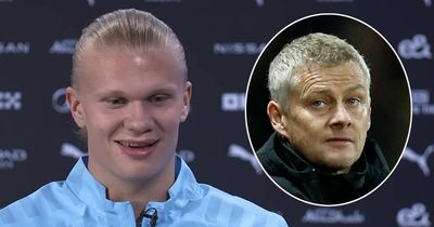 Ole Gunnar Solskjaer's text to Erling Haaland when ex-Man Utd target signed for Man City