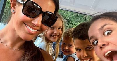 Rebekah Vardy reveals she's been caught in terrifying wildfires on family holiday