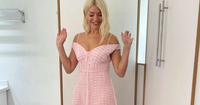 Holly Willoughby wows in pink gingham dress - and here's where to buy it