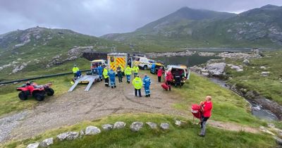 Coastguard airlifts woman from Isle of Harris cliff after hiking injury