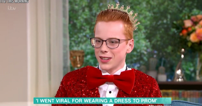 ITV This Morning viewers in awe as schoolboy shows off incredible prom look