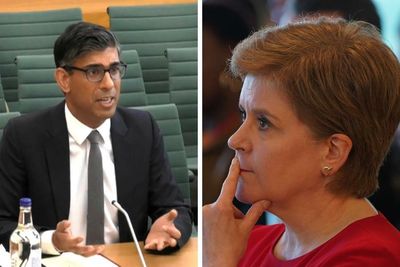 Nicola Sturgeon reacts to news that Rishi Sunak backed a post-Brexit indyref