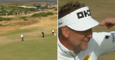 Ian Poulter responds to Open boos with astonishing eagle thanks to 160-foot putt