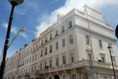 Eaton Place: Investigation launched after fire rips through exclusive Belgravia flats