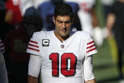 Updates on Garoppolo’s shoulder, contract: Option if Watson out for season