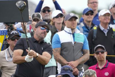 Phil Mickelson was urged by R&A to skip Celebration of Champions and Champions’ Dinner (but is having a great 150th Open anyway)