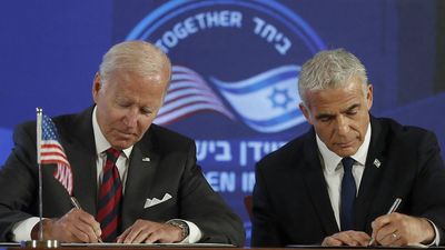 Biden: U.S. is "not going to wait forever" for Iran on nuclear deal