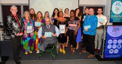 The winners of the inaugural WalesOnline Diversity and Inclusion Awards
