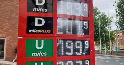 Fuel prices Ireland: Petrol and diesel under €2 for sale in Dublin City Centre today