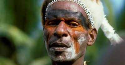 Cannibal tribe strike terror by eating its foes' flesh and using human skulls as pillows