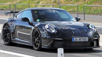 Refreshed Porsche 911 GT3 Spied Testing For The First Time