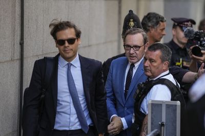 Spacey pleads not guilty to charges in the U.K. that he sexually assaulted three men