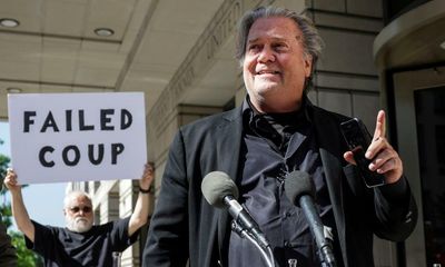 ‘Game over’: Steve Bannon audio reveals Trump planned to claim early victory