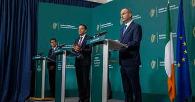 Taoiseach Micheal Martin reacts as poll shows lowest ever support for coalition - and record high for Sinn Fein