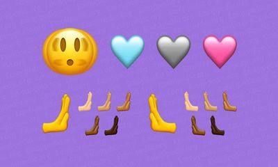 Emoji update includes afro comb, goose and more hearts