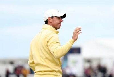 The Open: Rory McIlroy shoots opening round 66 at St Andrews as Cameron Young sets the pace