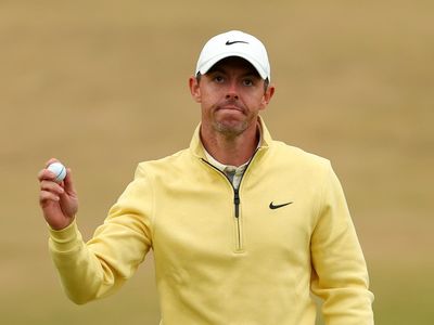 Cameron Young sets clubhouse target as Rory McIlroy starts well at St Andrews