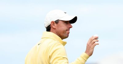 Rory McIlroy breaks fans hand after hitting errant tee shot at The Open