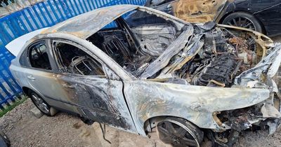 Man escaped car with only seconds to spare before it burst into flames