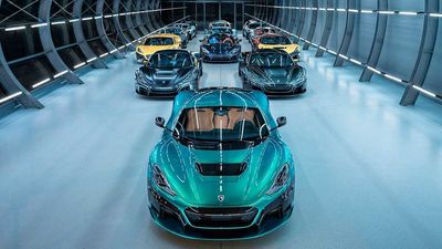 Mate Rimac Shows Off 14 Prototypes As Nevera Production Begins