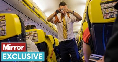 Ryanair flight crew 'caught searching plane bins for food' as staff lift lid on airline