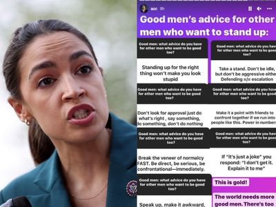 AOC asks ‘good men’ for their advice to men who want to stand up to ‘abusers and harassers’