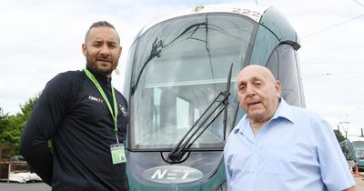 NET trams named after dedicated community workers Bill and Ben