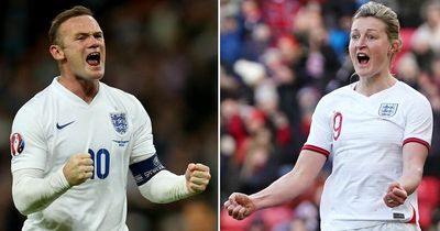 England "great" Ellen White on verge of breaking Wayne Rooney's all-time goalscoring record