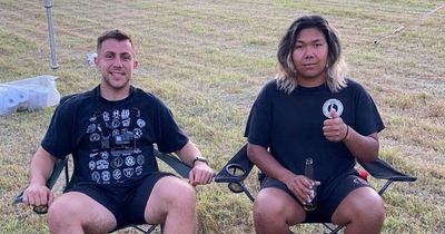 Friends host music festival in Welsh field to bring people together