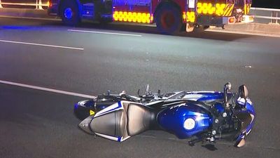 Sydney news: Motorcyclist critical after being hit by several cars on M5 motorway