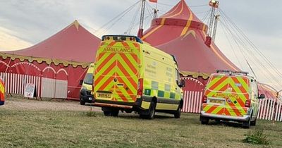 Man suffers serious injuries during circus stunt in Devon