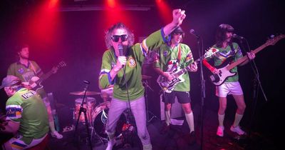 Meet Bruce Stadium, frontman of a Melbourne band that loves the Canberra Raiders