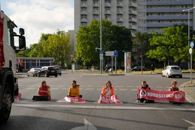 German climate activists aim to stir friction with blockades