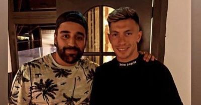 Lisandro Martinez pictured at "farewell dinner" ahead of Man Utd transfer