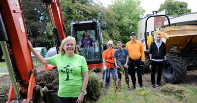 Diggers move in to begin work on community garden at Paisley's Barshaw Park