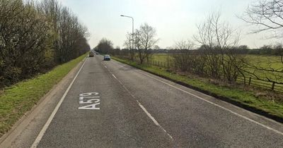 Three men taken to hospital after Audi falls into ditch in crash