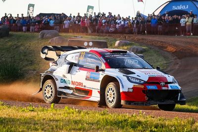 WRC Estonia: Dominant Evans leads after Friday morning sweep