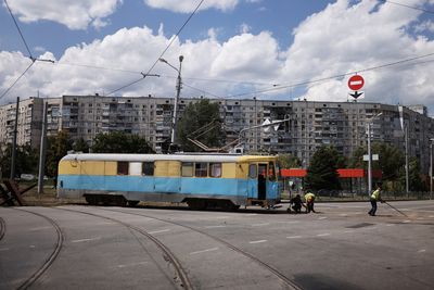 In Kharkiv suburb, return of Soviet-era trams is a step towards normalcy