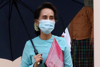 Myanmar’s Suu Kyi testifies in election fraud trial