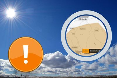 Scotland issued amber extreme heat warning by Met Office for Monday and Tuesday