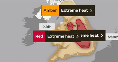 Met Office weather warning upgraded to red as UK to be hit by 40C extreme heat