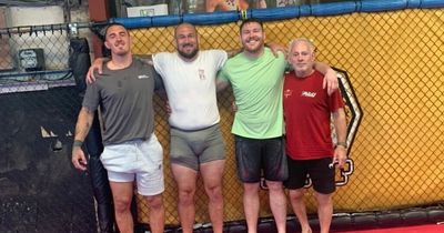Heavyweight UFC contender Tom Aspinall spotted training in Seaham ahead of London headline show