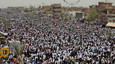 Sadr’s Supporters Throng Baghdad Streets in Show of Strength