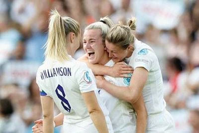 Euro 2022: Lionesses roared on by another sell-out crowd as records tumble