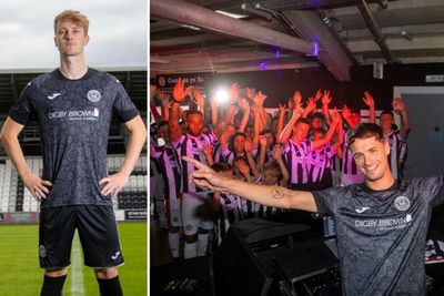 St Mirren unveil new away kit with 'Tell Me Something Good' DJ Ewan McVicar