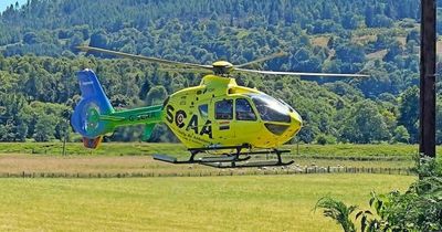 Two riders have lucky escape after motorbikes collide on the A85 in Perthshire